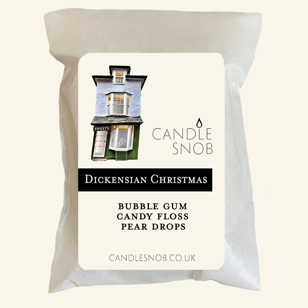 Dickensian Christmas - Candle Snob scented wax melts - bubblegum, candy floss & pear drops