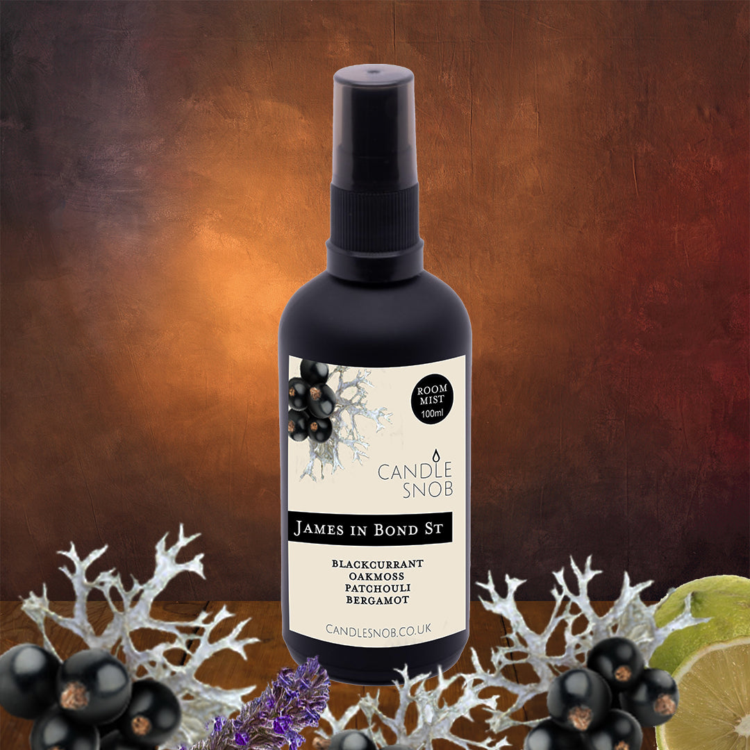 James in Bond St blackcurrant patchouli Room Spray