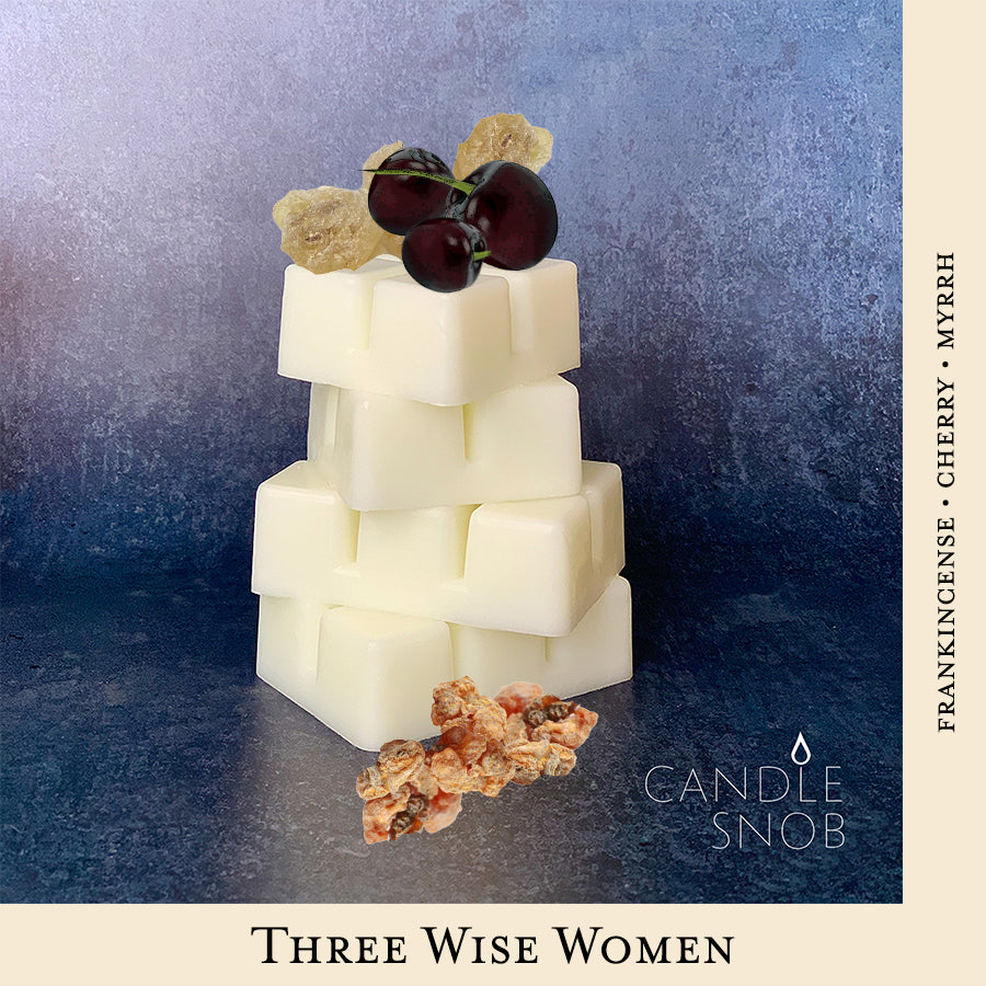 Christmas wax melts | Three Wise Women | Frankincense cherry myrrh