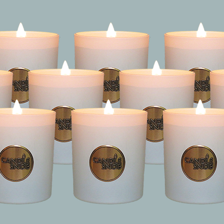 Scented Candle Snob white classic candle Large