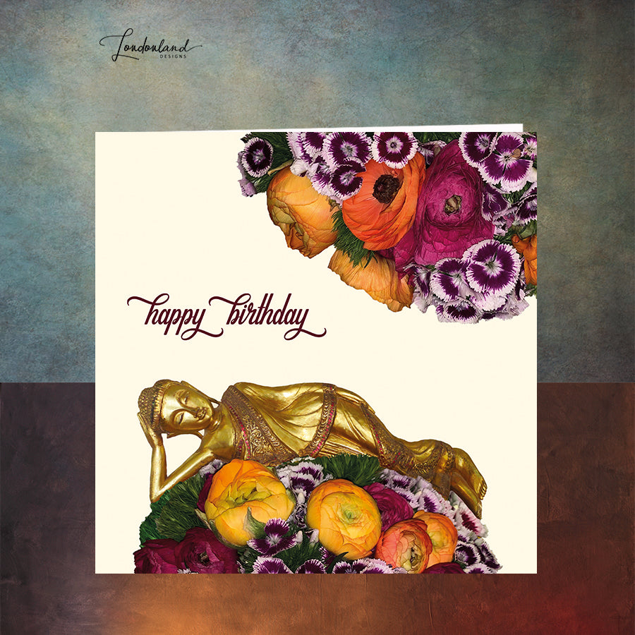Birthday Buddha Birthday Card