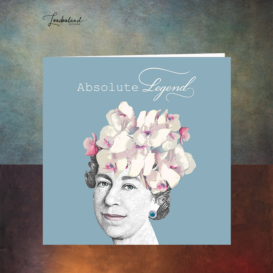 Absolute Legend Queen Greeting Card
