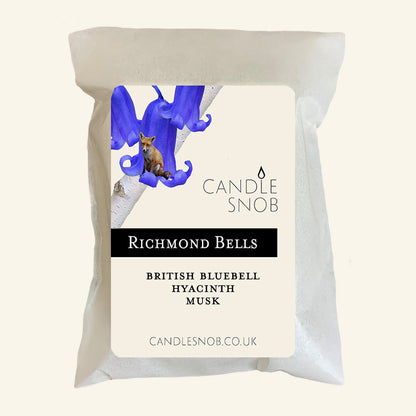 Candle Snob Richmond Bells Scented Wax Melts - British Bluebell, Hyacinth, Musk