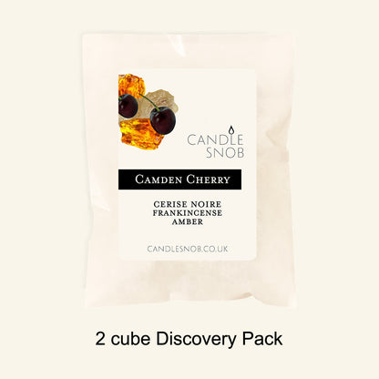 Camden Cherry Wax Melts with frankincense and amber by Candle Snob