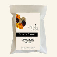 Load image into Gallery viewer, wax melts by Candle Snob | Camden Cherry in glassine bag

