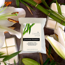 Load image into Gallery viewer, Japanese bamboo - Candle Snob scented wax melts - bamboo leaf - casablanca lily - sandalwood
