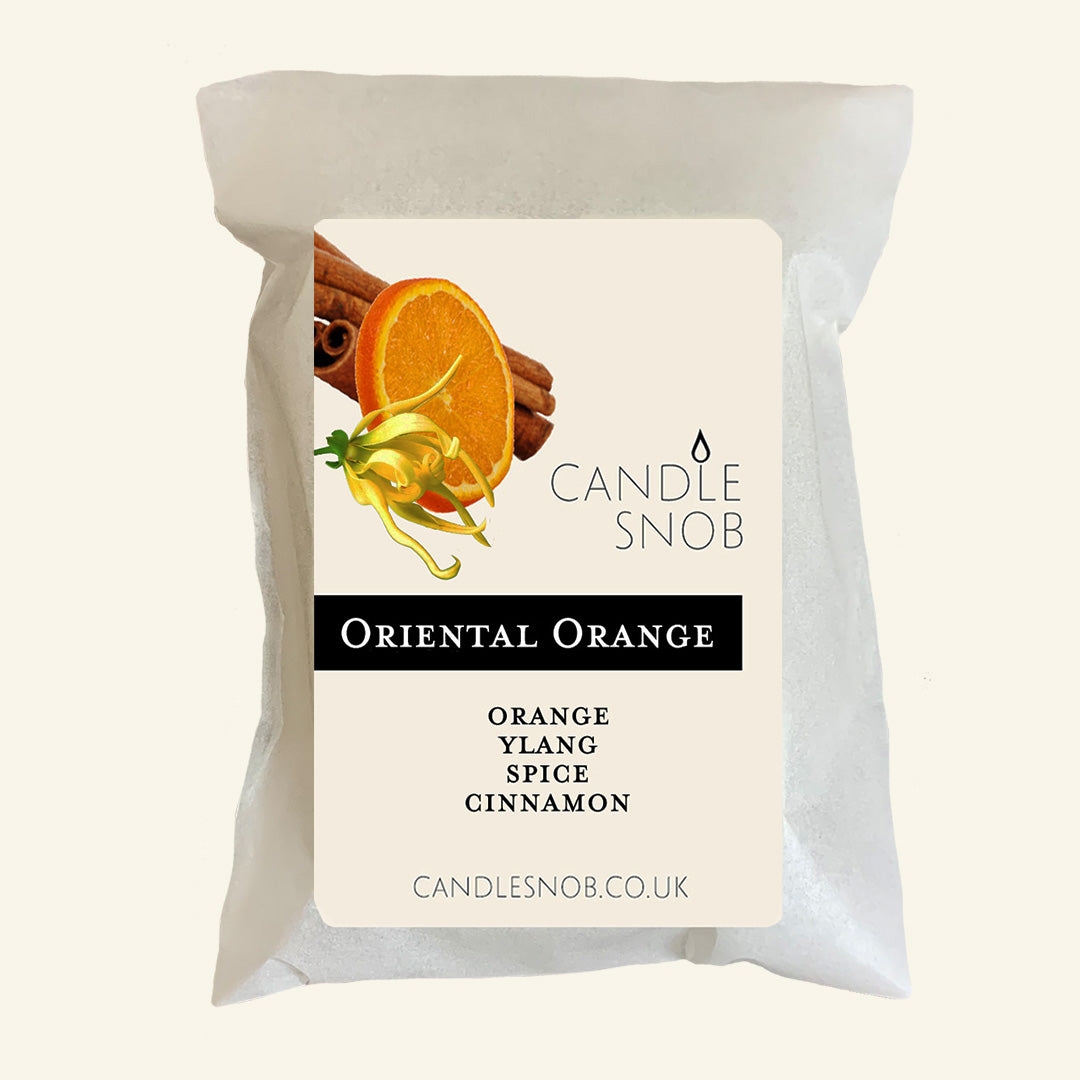 Oriental Orange - Candle Snob Scented Wax Melts - orange ylang spice cinnamon