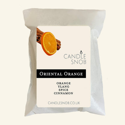 Oriental Orange - Candle Snob Scented Wax Melts - orange ylang spice cinnamon