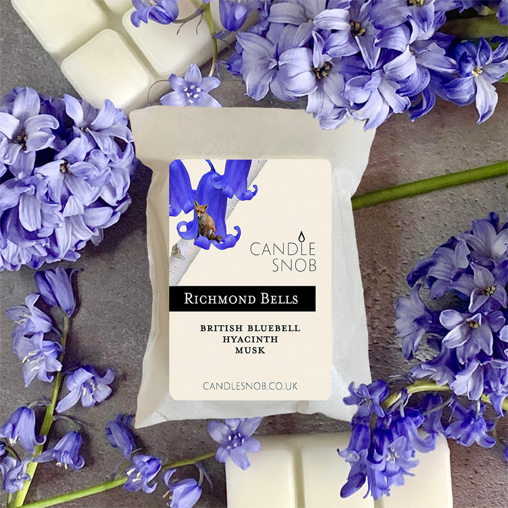 Candle Snob Richmond Bells Scented Wax Melts - British Bluebell, Hyacinth, Musk