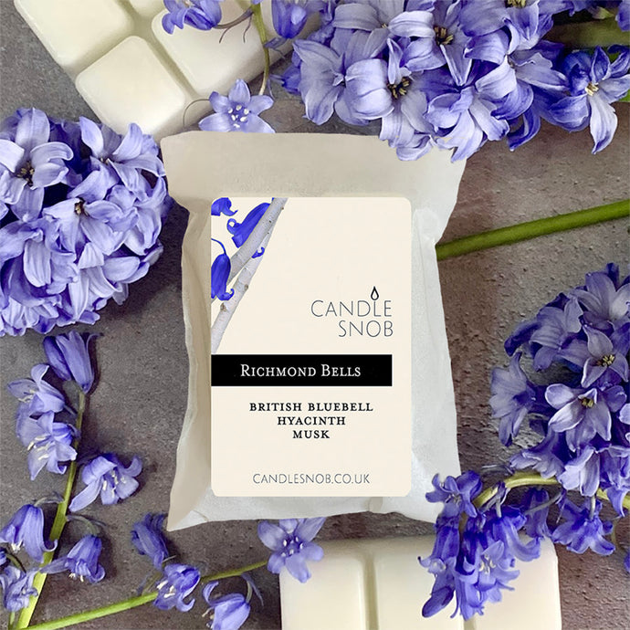 Candle Snob Richmond Bells Scented Wax Melts - British Bluebell, Hyacinth, Musk