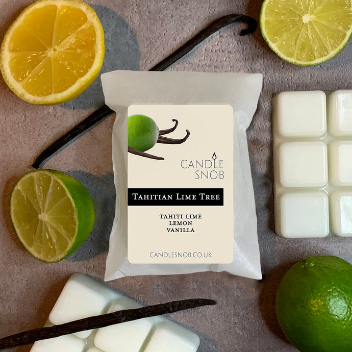 Candle Snob Scented Wax Melts Tahitian Lime Tree - Lime Lemon Vanilla