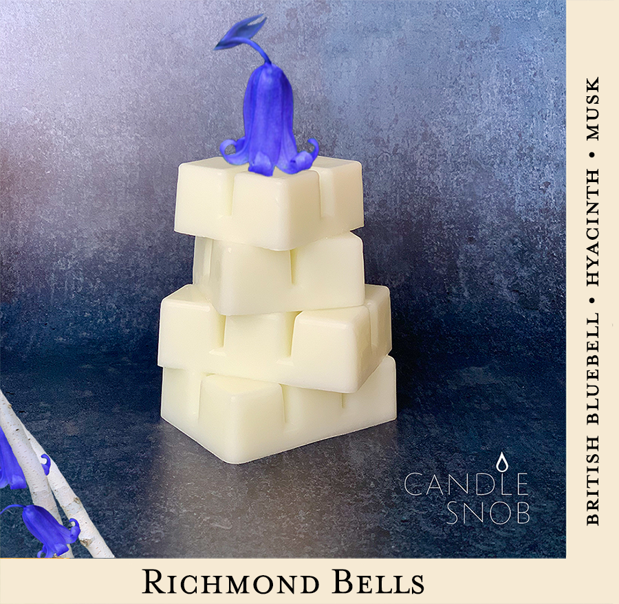 Candle Snob Richmond Bells Scented Wax Melts - British Bluebell, Hyacinth, Musk 