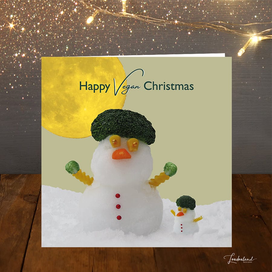 Vegan Christmas Card
