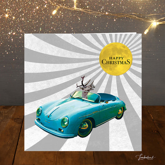 Posh Dasher Christmas Card