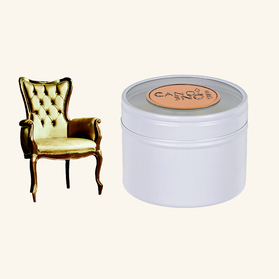 Candle Snob - Gentlemans Club - Leather, Tobacco, Labdanum, Rum, Scented Travel Tin Candle