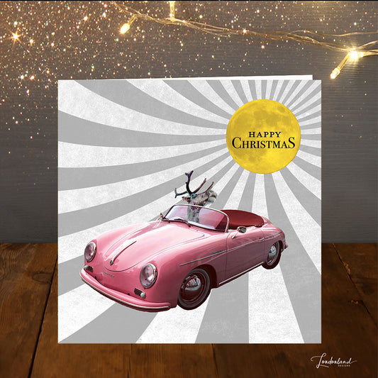 Posh Prancer Christmas Card