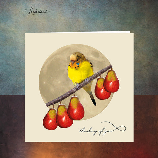 Moon Thoughts Thinking of You Card